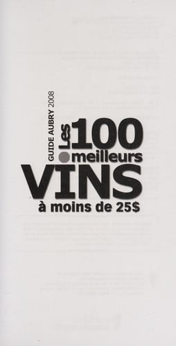 100 meilleurs vins a moins de 25$