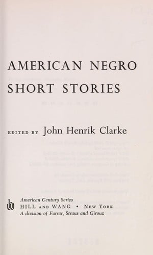 American negro short stories