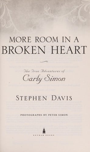 More room in a broken heart