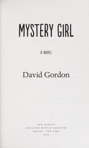 Mystery girl