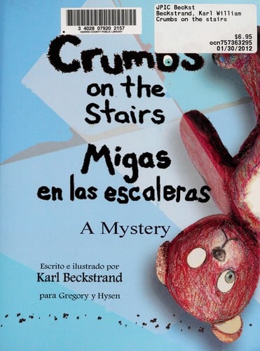 Crumbs on the stairs