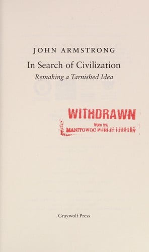 In search of civilization