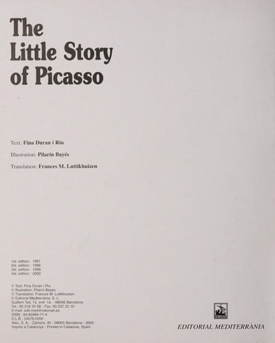 The little story of Picasso