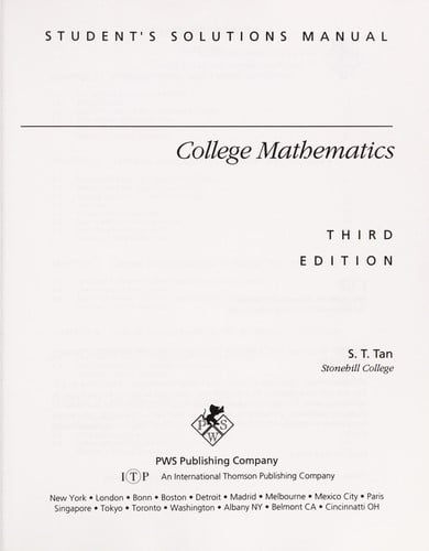 College mathematics
