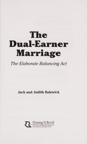 The dual-earner marriage