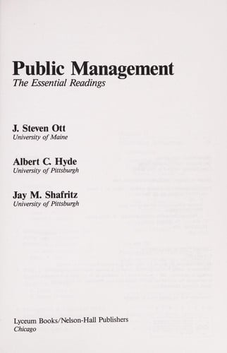 Public management