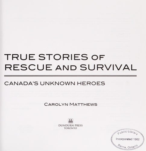 True stories of rescue and survival