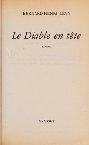 Le diable en tete