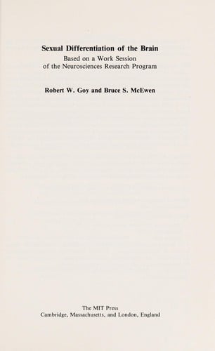 Sexual differentiation of the brain