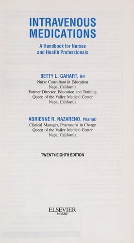 Intravenous medications