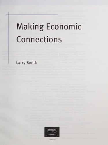 Making economic connections