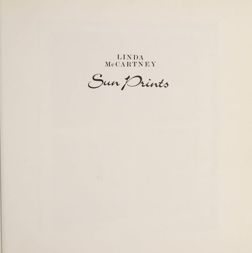 Linda McCartney's Sun Prints
