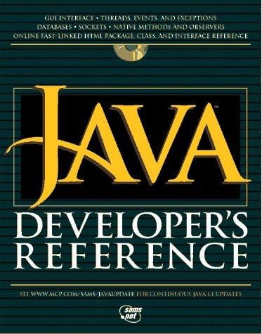 JAVA developer's reference