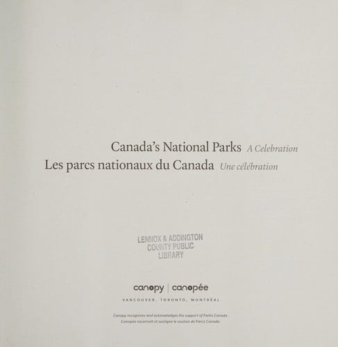 Canada's national parks