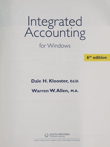 Integrated accounting for Windows