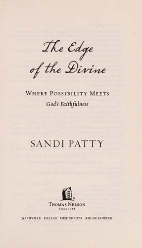 The edge of the divine