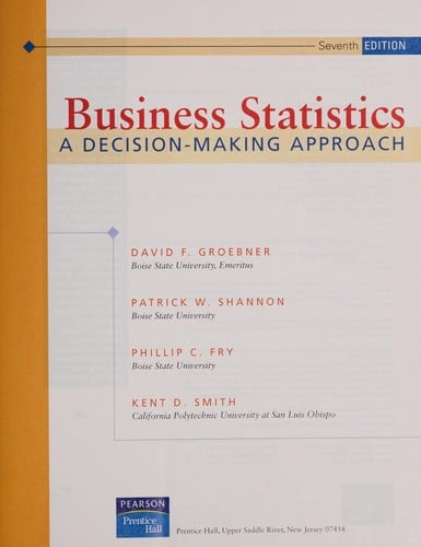 Business statistics