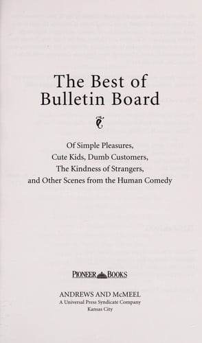 The Best of Bulletin board