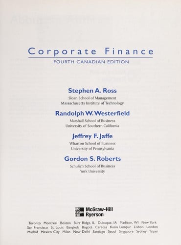 Corporate finance