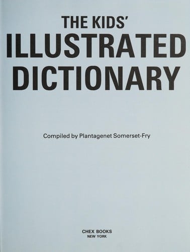 Kids' Illustrated Dictionary