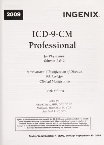 ICD-9-CM professional for physicians