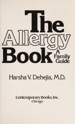 The allergy book