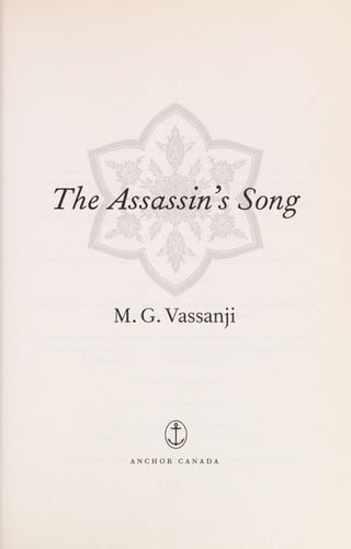The assassin's song