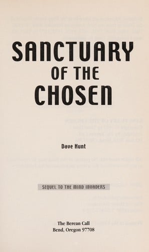 Sanctuary of the chosen