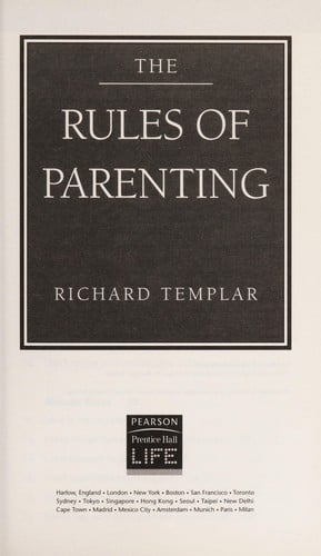 The rules of parenting