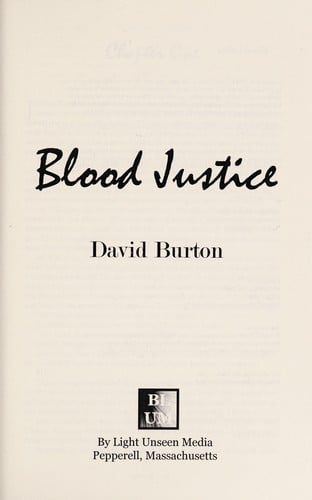 Blood justice