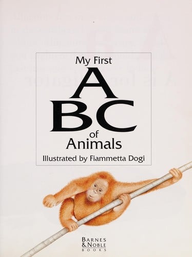 My first ABC of animals