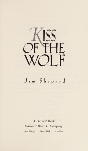 Kiss of the wolf