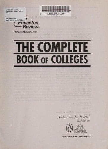 The complete book of colleges