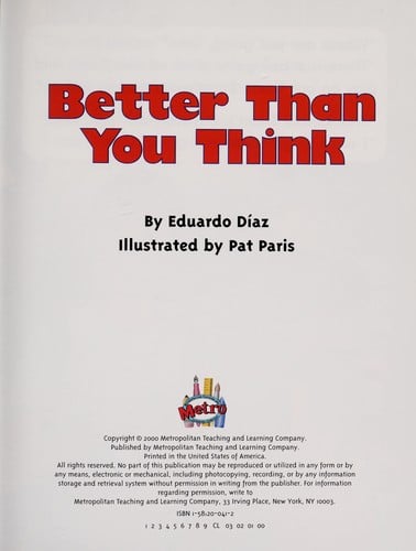 Better than you think