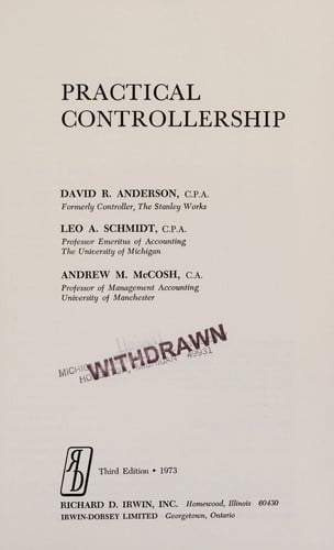 Practical controllership