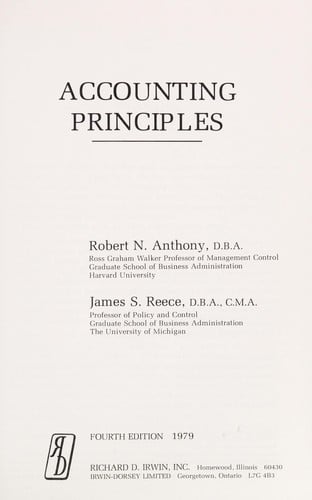 Accounting principles