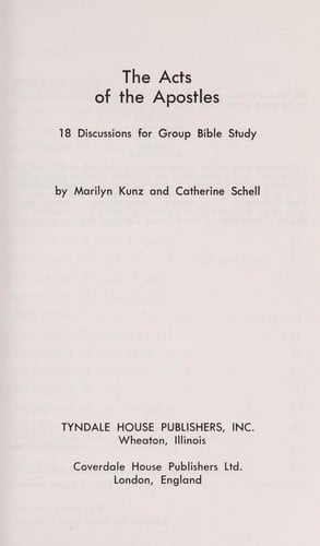 The Acts of the Apostles