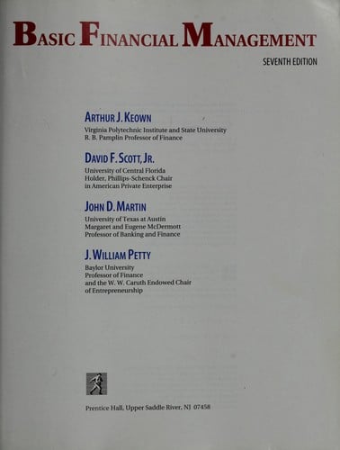 Basic financial management