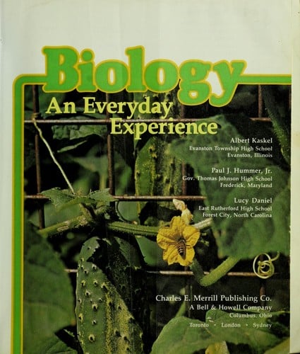 Biology : an everyday experience