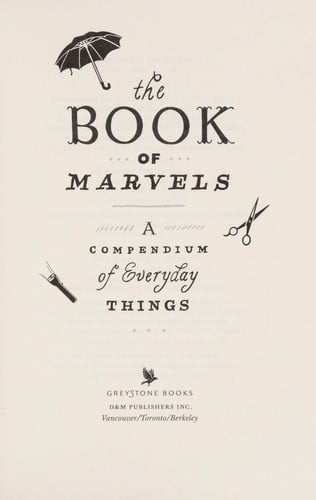 The book of marvels