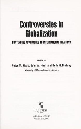Controversies in globalization
