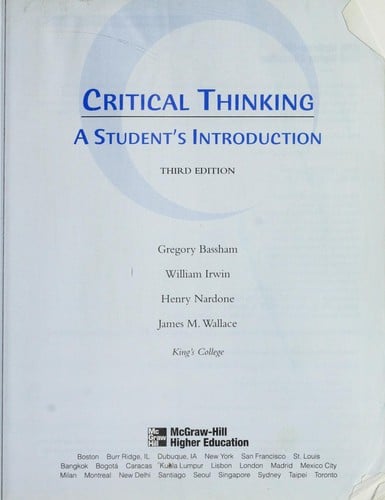 Critical thinking : a student's introduction
