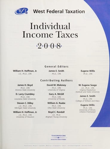 Individual Income Taxes
