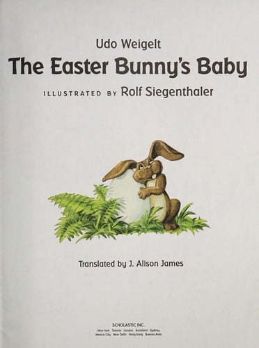 The Easter Bunny's baby
