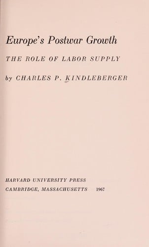 Europe's postwar growth