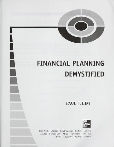 Financial planning demystified