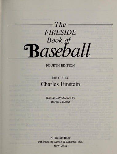 The Fireside book of baseball