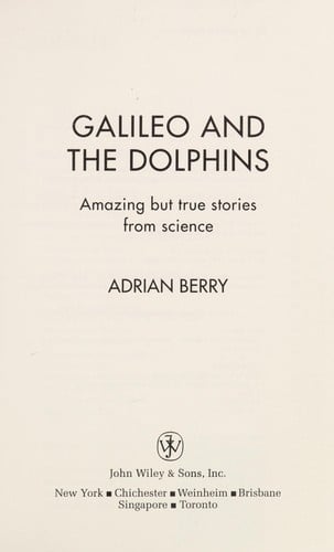 Galileo and the dolphins