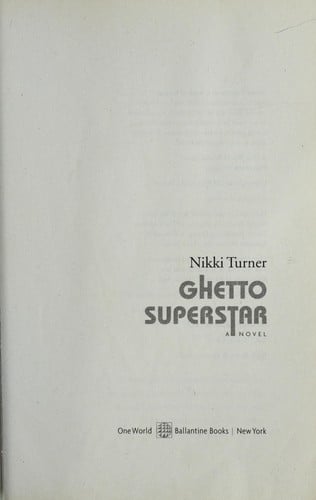 Ghetto superstar : a novel