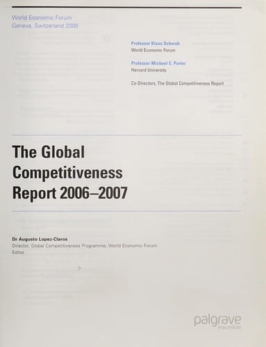 The global competitiveness report 2006-2007
